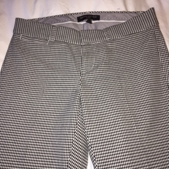 Banana Republic Houndstooth Sloan Pants 00P - Picture 3 of 4
